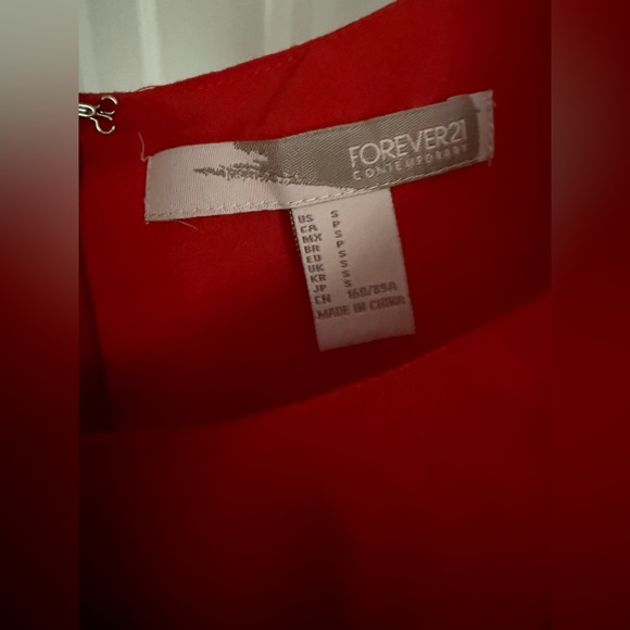4 for $10 Forever 21 Red Dress - Picture 3 of 3